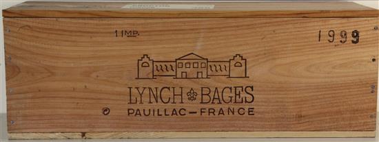 An Imperial of Chateau Lynch Bages, Pauillac 1999.